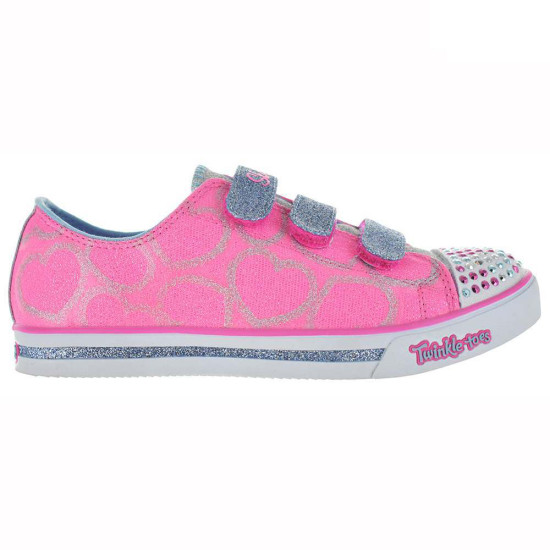 Skechers Twinkle toes-Glitter heart